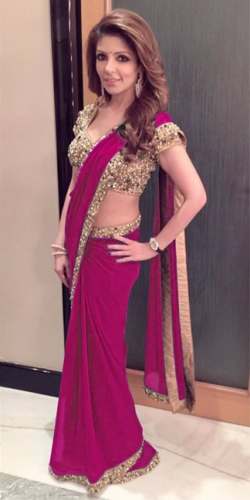 Designer Georgette Border Saree