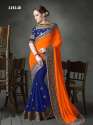 Designer Georgette Saree thumb 1