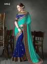 Designer Georgette Saree thumb 3
