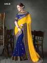 Designer Georgette Saree thumb 4