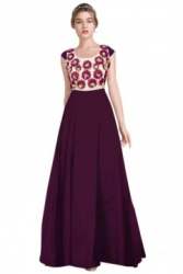 designer orange gown SFKNG18Ferrari