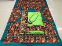 Digital Print  Chanderi Cotton Saree thumb 5