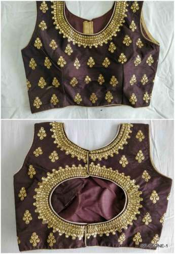 FANCY PHANTOM SILK BLOUSE 