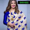 Fancy Titli Print Silk Saree thumb 1