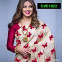 Fancy Titli Print Silk Saree thumb 2