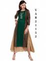 FASHIONABLE DIGITAL PRINTED STITCHED FANCY KURTIS  thumb 1