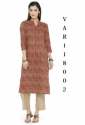 FASHIONABLE DIGITAL PRINTED STITCHED FANCY KURTIS  thumb 5