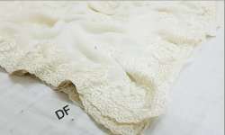 FLOWER -BEAUTY NET SAREE 