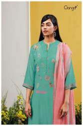 Ganga Adina 1640 Fancy Designer Ladies Cotton Suit Catalog