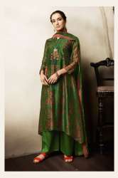 Ganga Eliza New Kora Silk Dress Material Catalogue 