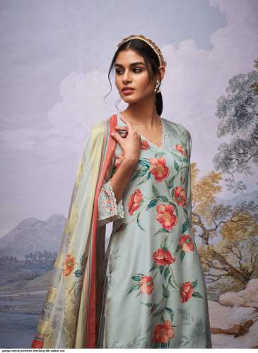 Ganga Seerat Premimum Bemberg Silk Salwar Suit 