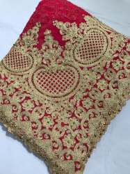 Georgette Diamond Stone Work Saree