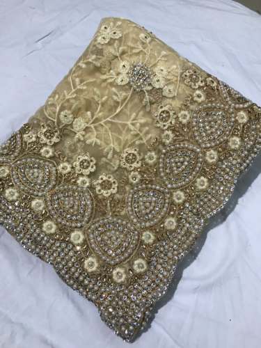 Heavy Diamond Saree