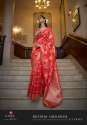 Keesha organza  party wear weaving saree by Rajtex