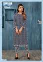 Mayur Gulmohar Vol 1 Regular Kurti With Pant Set Collection thumb 1