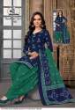Miss World Choice Bandhani Special Vol 4 Cotton Dress Material Set  thumb 9
