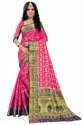 NEW MORNI NYLON FAUX SILK SAREE  thumb 3
