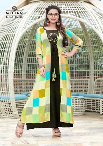 PARIS PARTY WEAR KURTIS 