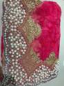 Party Wear Heavy Diamond Saree thumb 7