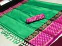 PURE COTTON SILK SAREE thumb 2