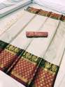 PURE COTTON SILK SAREE thumb 5