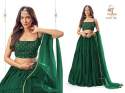 Pure Georgette Lehenga with Sequins Blouse thumb 3