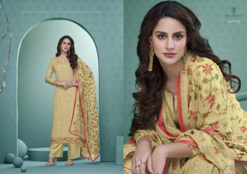 Sajawat Creation Pankhi Vol 1 Georgette Embroidered Suits Collection Wholesale Price Surat