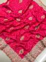Sanna Silk Embroidery Stone Work Saree thumb 3