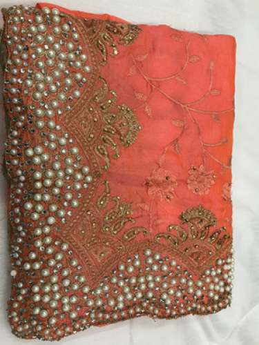 Sanna Silk embroidery Work Saree
