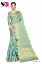 SF BARKHA JACQUARD SAREE  thumb 1