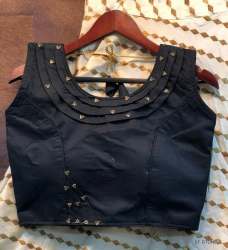 SF-STONE-2 FANCY TAFFETA BLOUSE