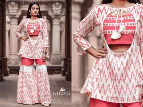 SHARARA SET INDO WESTERN 