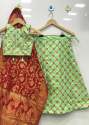 Silk Kids Lehnga With  Sequence Embroidery Work thumb 1