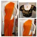 STAR FOIL TIKKA PARTYWEAR SAREES  thumb 6