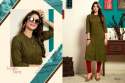 SWAPNA RAYON WITH KATHA WORK FANCY KURTIS thumb 1