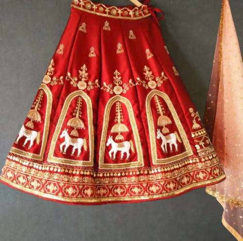 Tapetta Silk Lehenga Choli