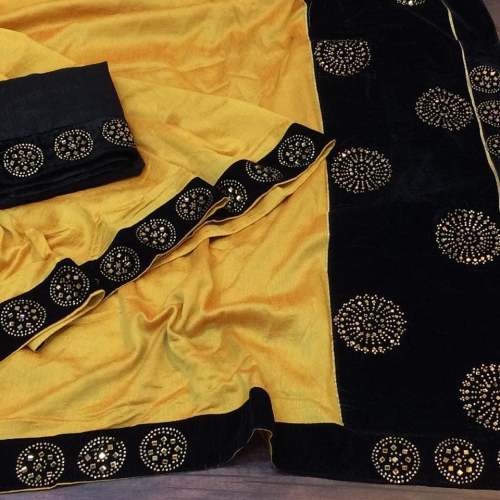 TOO TON VICHTRA SILK WITH MACHINS STONE DIAMOND