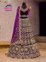 Velvet Silk Lehenga Choli thumb 3