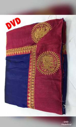 Women's Embroidery Silk Saree