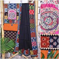 Patchwork Ajrak Suit