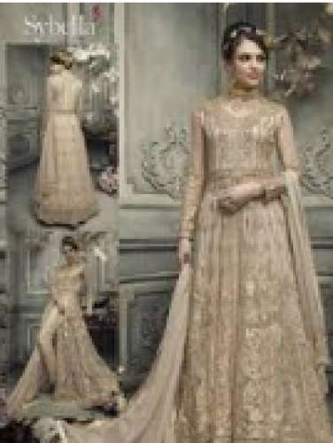 Mahalaxmi Textile Embroidery Work Anarkali Suit