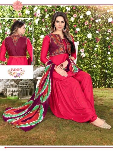 Fashionable Patiala Salwar Kameez by Mahalaxmi Textile