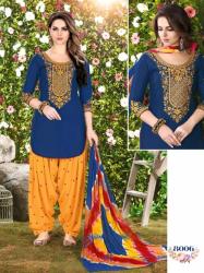 Trendy Cotton Patiala Kameez