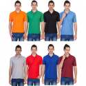 Mens Plain polo neck T shirts stock lot   thumb 1