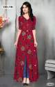 Designer Rayon Gown thumb 4