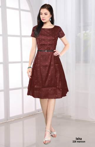 Taffeta Silk Western Dress by Regalia Fashion