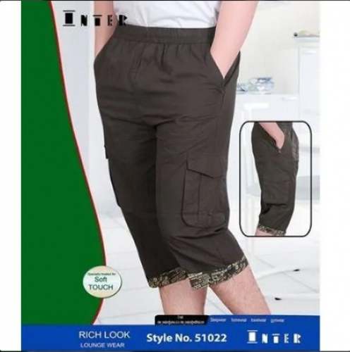 Men Cotton Capri