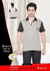 Men Designer Printed Nightwear