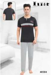Men Half Sleeve Round Neck Nightwear