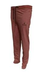 Men Red Cotton Lower